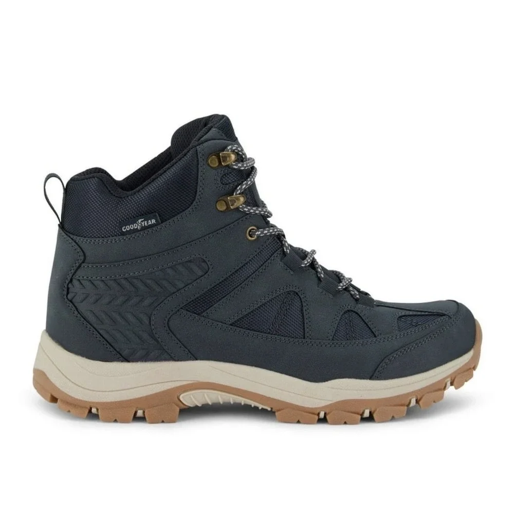 GOODYEAR TETON MEN'S OUTDOOR HIKER WORK BOOTS BLUE SIZE 13 NEW